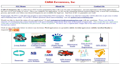 Desktop Screenshot of caraenterprises.com